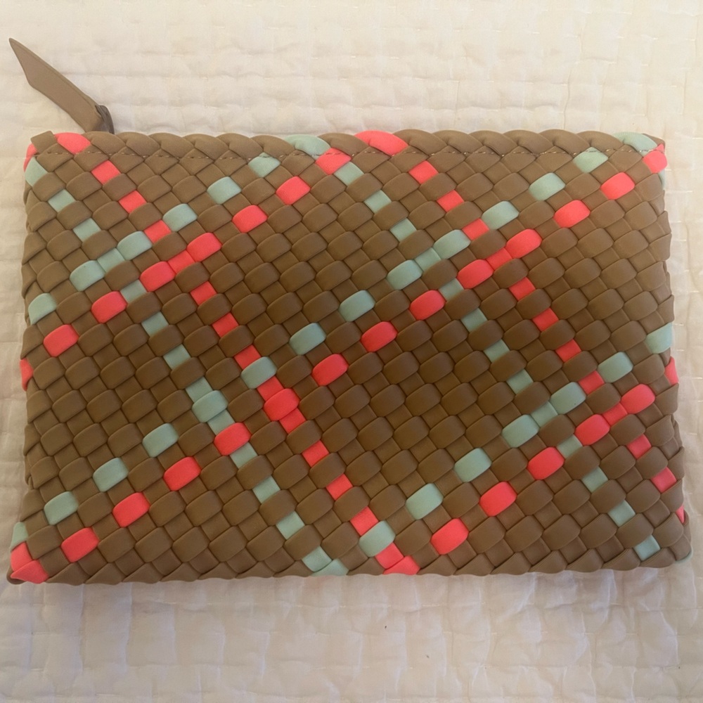 Naghedi Woven Clutch